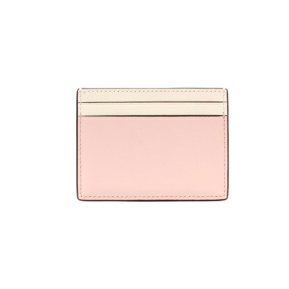 New Kate Spade Madison Small Slim Card Holder Rose Smoke Multi - Picture 3 of 3